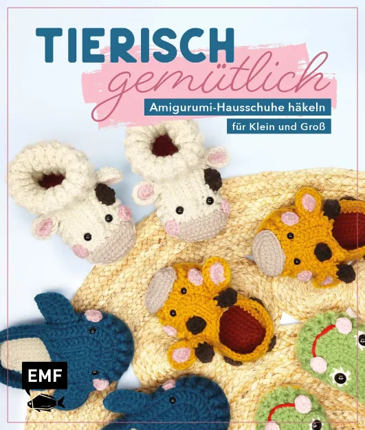 Bild von Tierisch gemütlich –Amigurumi-Hausschuhe häkeln für Klein u