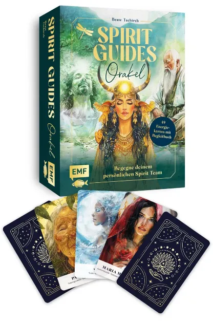 Bild von Tschirch B: Orakel-Kartenset: SpiritGuides | 49 Energiekarten mit Begleitbu