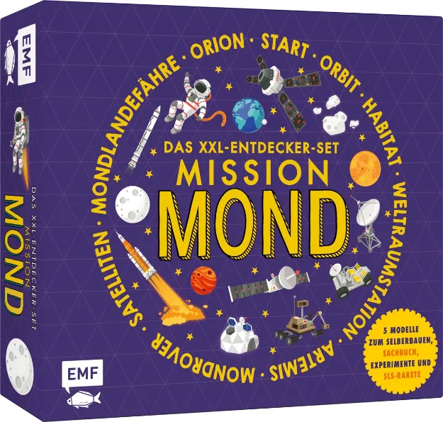 Bild von Hubbard B: Das XXL-Entdecker-Set –Mission Mond: 5 Modelle zum Selberbauen