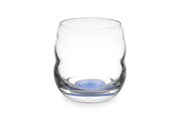 Bild von Trinkglas Mythos Chakra Hals/Affirmation Kreativität 0,25l - bleifreies Glas