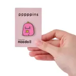 Bild von Noodoll Enamel Pin Miss Dino, VE-6