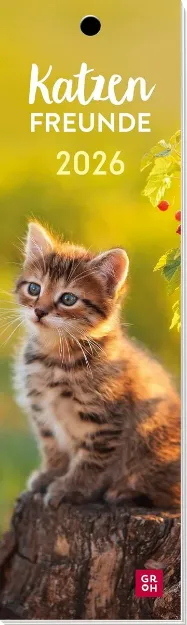 Bild von Lesezeichenkalender 2026: Katzenfreunde