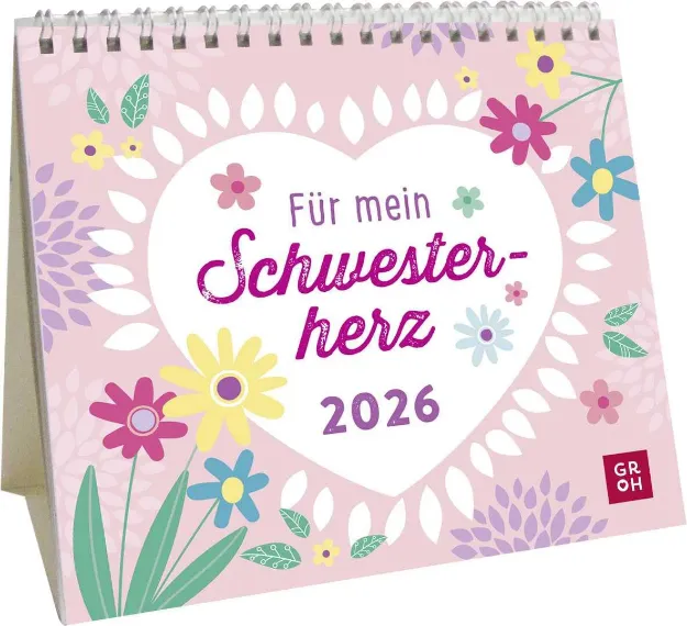 Bild von Mini-Kalender 2026: Für mein Schwesterherz