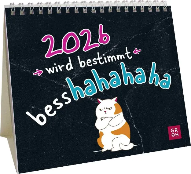 Bild von Mini-Kalender 2026: wird bestimmt besshahahaha