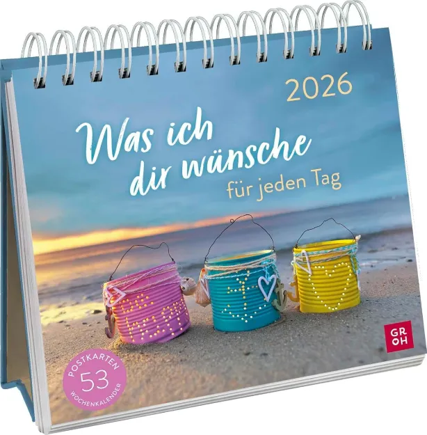 Bild von Postkartenkalender 2026: Was ich dir wünsche für jeden Tag