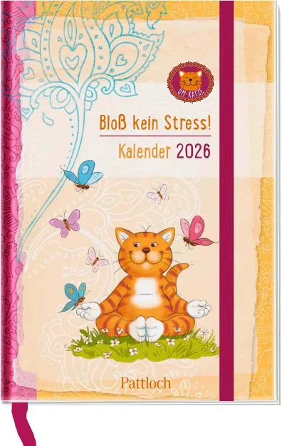Bild von Taschenkalender 2026: Om-Katze: Bloss kein Stress!