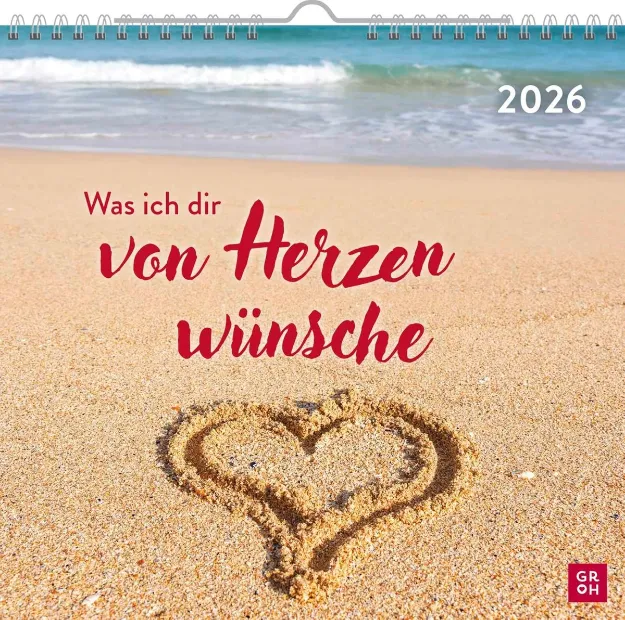 Bild von Wandkalender 2026: Was ich dir von Herzen wünsche