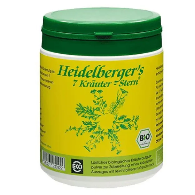 Bild von Heidelberger's BIO 7 Kräuter-Stern Bittertee, 250g