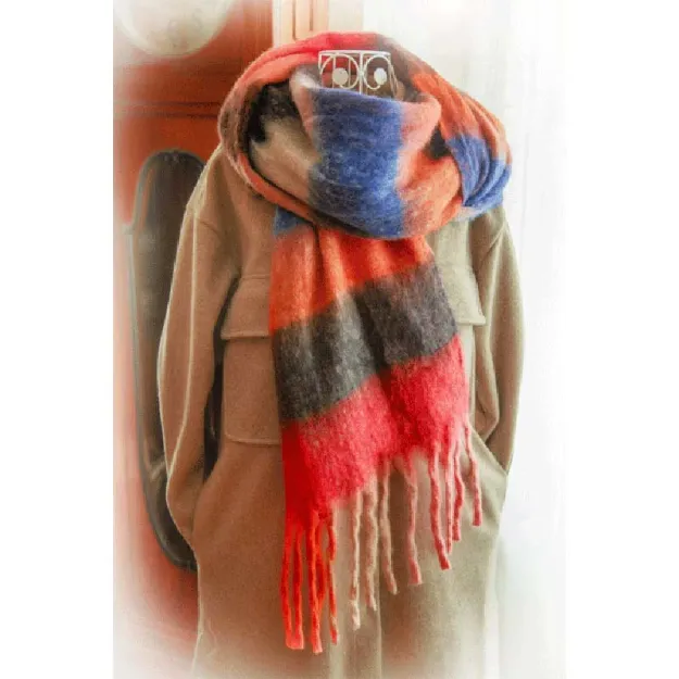 Bild von Pure & Cozy Schal Karomuster