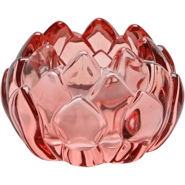 Bild von Rosa Blüte Windlicht Blütenzauber, H 5 cm