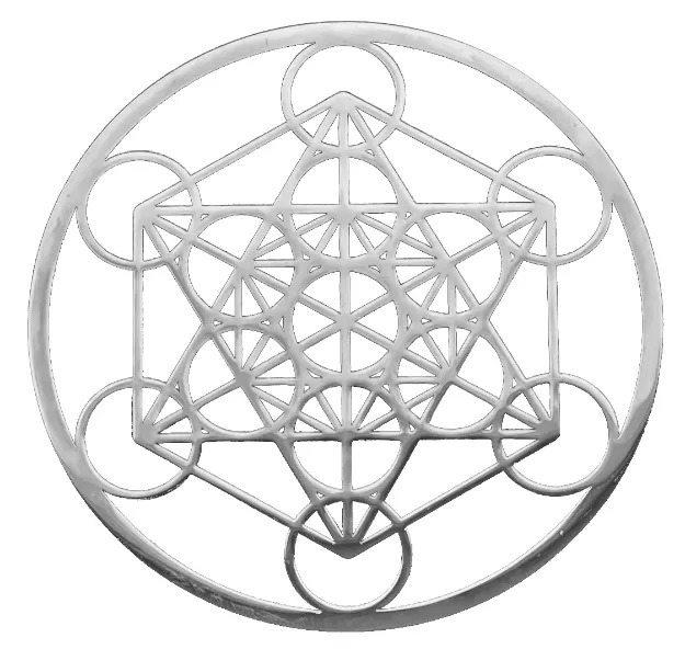 Bild von Metatron aus Edelstahl 9cm