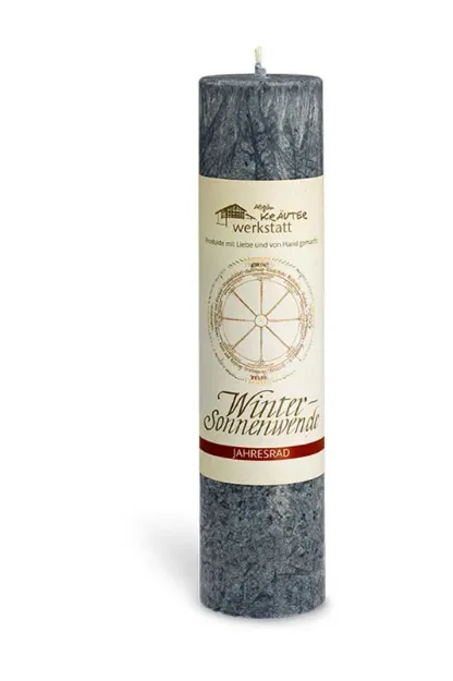 Bild von Allgäuer Heilkräuter-Kerze Wintersonnenwende