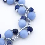 Bild von Stimme der Wahrheit - Halschakra Armband aus der Zarya Collection