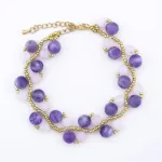 Bild von Kosmische Weisheit - Kronenchakra Armband aus der Zarya Collection