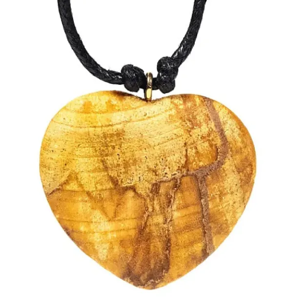 Bild von Palo Santo Halskette Herz