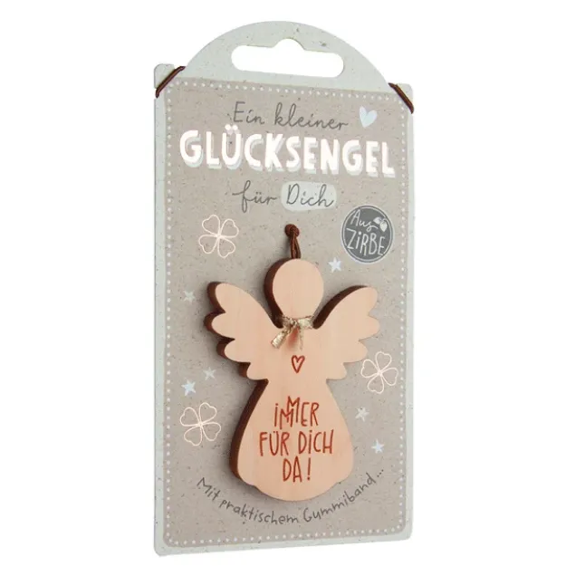 Bild von Kleine Zirbenholzfigur Immer für dich da!