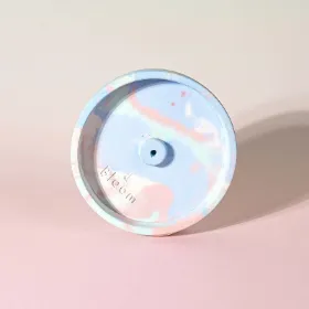 Zeige Details für Bloom Räucherstäbchenhalter rund Multicolor marmorisiert Bild von Bloom Räucherstäbchenhalter rund Multicolor marmorisiert