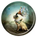 Bild von Maggie Taylor What remains? Tray Ø 46 - Jamida of Sweden