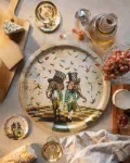 Bild von Maggie Taylor The bird watchers Tray Ø 39 - Jamida of Sweden