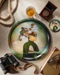 Bild von Maggie Taylor The day sailor Tray Ø 39 - Jamida of Sweden