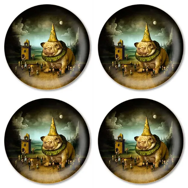 Bild von Maggie Taylor The therapist Coaster 4 pcs Ø 11 - Jamida of Sweden