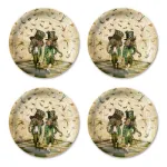 Bild von Maggie Taylor The bird watchers Coaster 4 pcs Ø 11 - Jamida of Sweden
