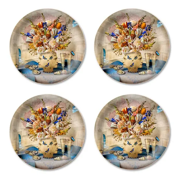 Bild von Maggie Taylor The philosopher´s study Coaster 4 pcs Ø 11 - Jamida of Sweden