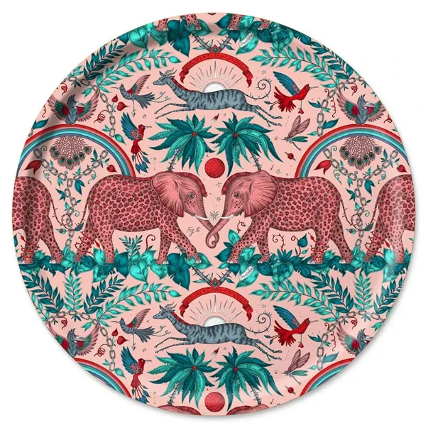 Bild von Emma J Shipley Zambezi/pink Tray Ø 65 - Jamida of Sweden