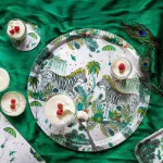 Bild von Emma J Shipley Lost World/lime Tray Ø 39 - Jamida of Sweden
