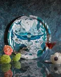 Bild von Emma J Shipley Frontier/blue Tray Ø 39 - Jamida of Sweden