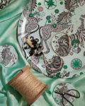 Bild von Emma J Shipley Caspian/teal Tray Ø 39 - Jamida of Sweden