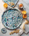 Bild von Emma J Shipley Rousseau/blue Tray Ø 39 - Jamida of Sweden