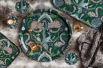 Bild von Emma J Shipley Wonder World/teal Tray Ø 39 - Jamida of Sweden