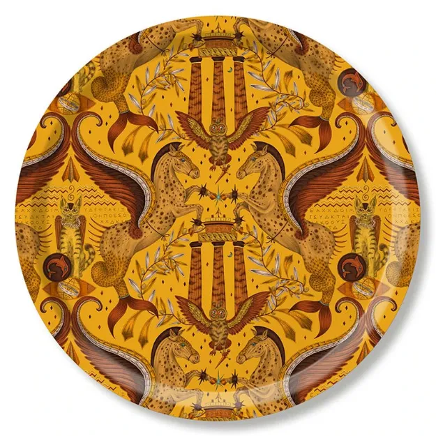 Bild von Emma J Shipley Odyssey / gold Tray Ø 39 - Jamida of Sweden