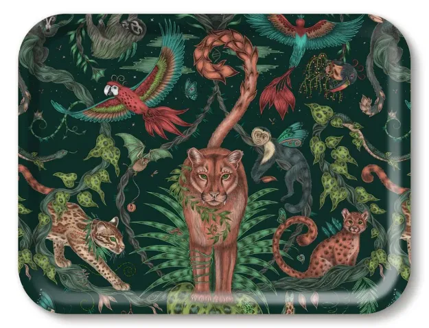 Bild von Emma J Shipley Bosque Dreams/Forest Tray 43x33 - Jamida of Sweden