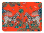 Bild von Emma J Shipley Lost World/red Tablemat 38x29 - Jamida of Sweden