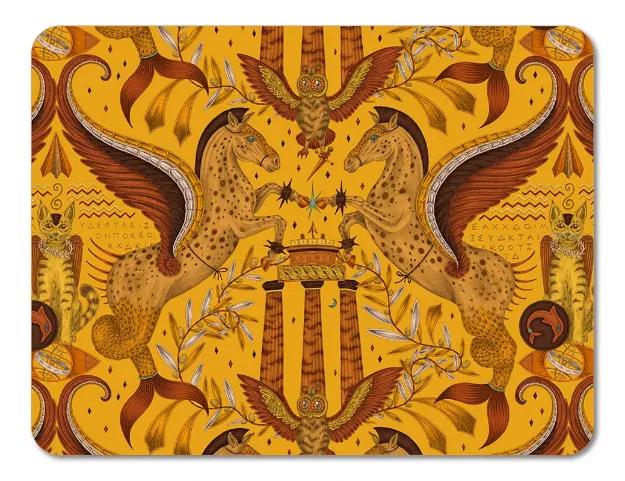 Bild von Emma J Shipley Odyssey / gold Tablemat 38x29 - Jamida of Sweden