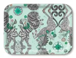 Bild von Emma J Shipley Caspian/teal Tray 27x20 - Jamida of Sweden