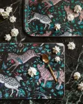 Bild von Emma J Shipley Protea/navy Placemat 29x21 - Jamida of Sweden