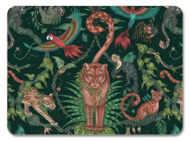 Bild von Emma J Shipley Bosque Dreams/Forest Placemat 29x21 - Jamida of Sweden