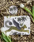 Bild von Emma J Shipley Lynx/gold Coaster Ø10 - Jamida of Sweden