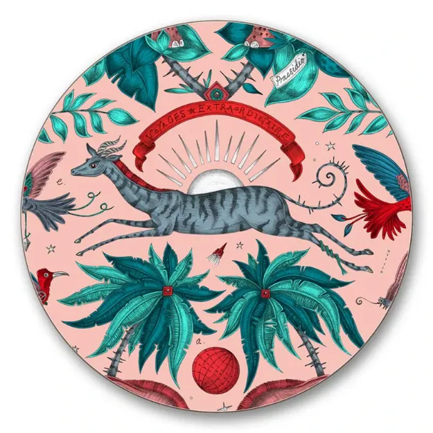 Bild von Emma J Shipley Zambezi/pink Coaster Ø10 - Jamida of Sweden