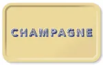 Bild von Asta Barrington Champagne / cream Tray 53x32cm - Jamida of Sweden