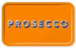 Bild von Asta Barrington Prosecco / Satsuma orange Tray 53x32cm - Jamida of Sweden