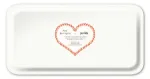 Bild von Asta Barrington Awesome / orange Tray 43x22cm - Jamida of Sweden
