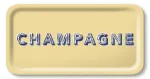 Bild von Asta Barrington Champagne / cream Tray 43x22cm - Jamida of Sweden