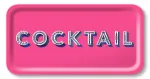 Bild von Asta Barrington Cocktail / bright pink Tray 43x22cm - Jamida of Sweden