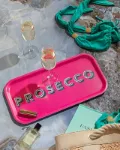 Bild von Asta Barrington Prosecco / bright pink Tray 43x22cm - Jamida of Sweden