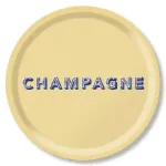 Bild von Asta Barrington Champagne / cream Tray Ø 39 - Jamida of Sweden