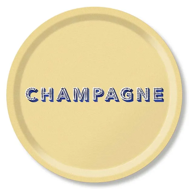 Bild von Asta Barrington Champagne / cream Tray Ø 39 - Jamida of Sweden